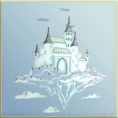 Волшебный замок Картина с кристаллами Сваровски 2009 г инфо 13258o.